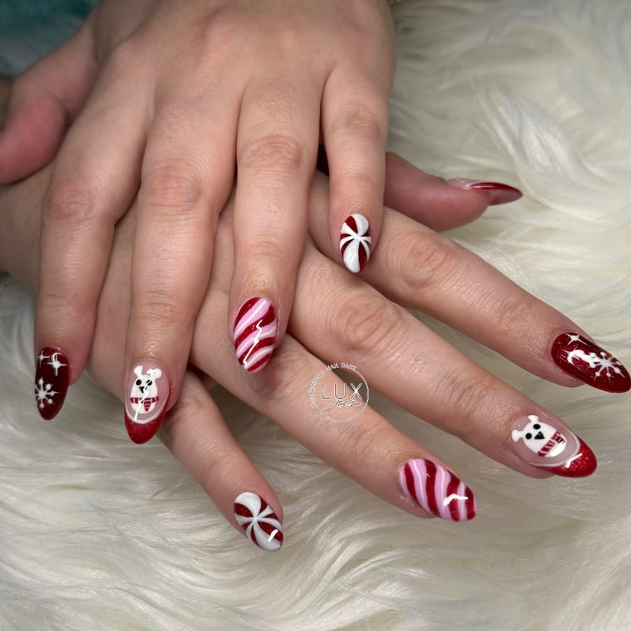 Get Ready for Stunning Christmas Nails at Lux Nail Bar